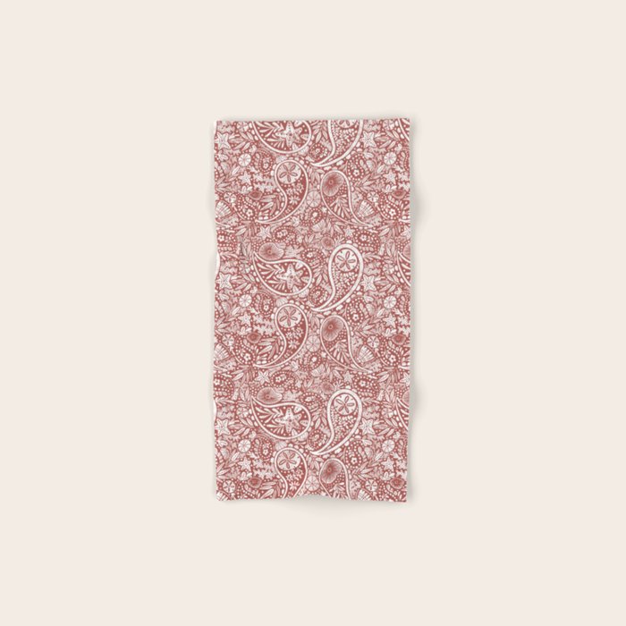 Underwater Paisley Elegance Bath Towel Gallery Image 1