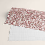 Underwater Paisley Elegance Wrapping Paper Gallery Image 2