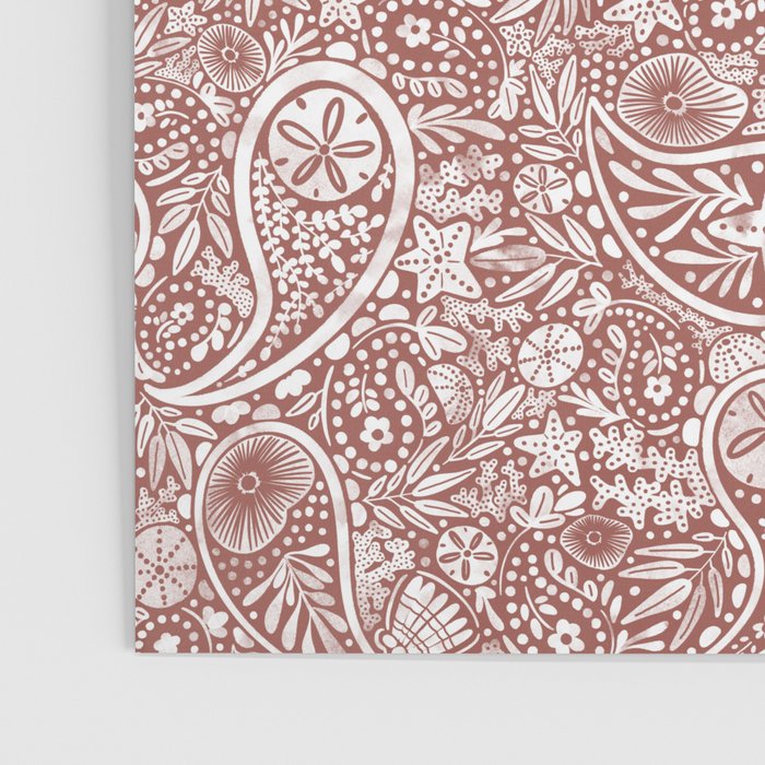 Underwater Paisley Elegance Poster Gallery Image 3