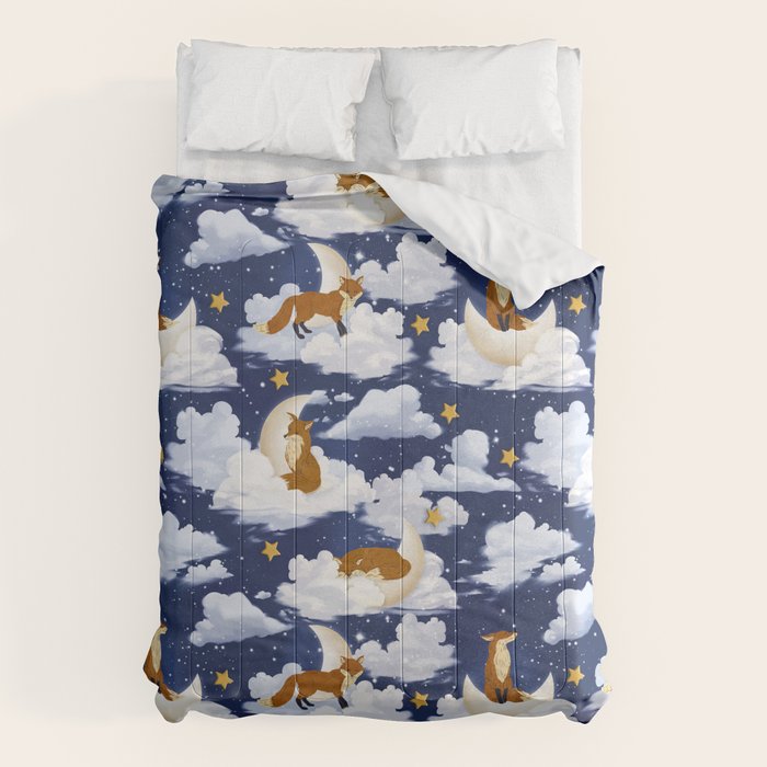 Enchanted Fox Moons Comforter Gallery Image 1
