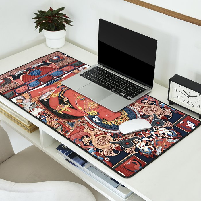 Amitabha Buddha Tibetan Buddhist Thangka Desk Mat Gallery Image 2