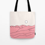 Abstract Landscape 28F Tote Bag Gallery Image 1