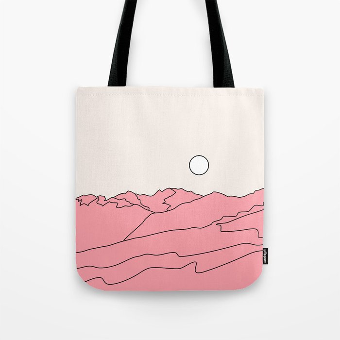 Abstract Landscape 28F Tote Bag Gallery Image 1
