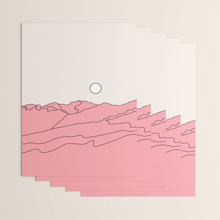 Abstract Landscape 28F Wrapping Paper Gallery Image 3