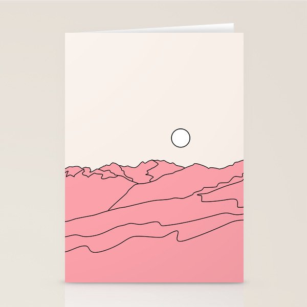 Abstract Landscape 28F Stationery Card Gallery Image 1