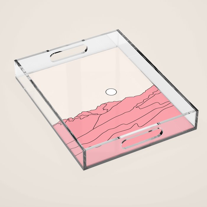 Abstract Landscape 28F Acrylic Tray Gallery Image 1