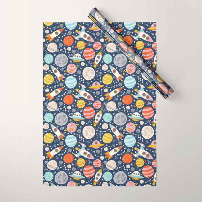 Space Wrapping Paper Gallery Image 1