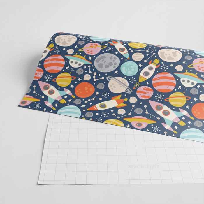 Space Wrapping Paper Gallery Image 2