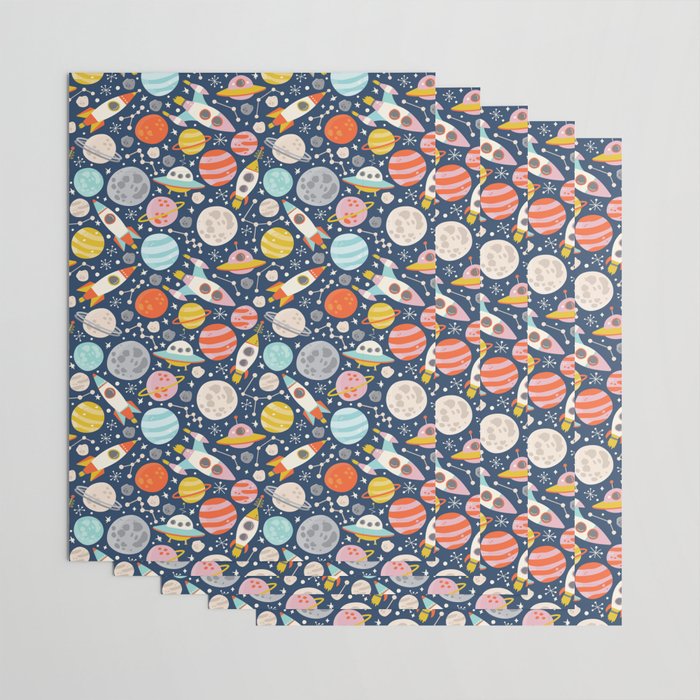 Space Wrapping Paper Gallery Image 3
