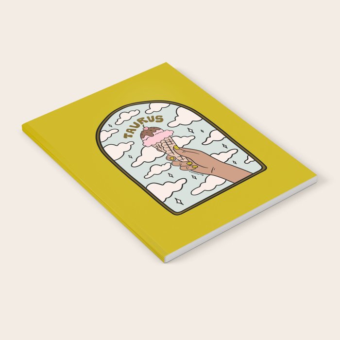 Taurus Ice cream Notebook Gallery Image 1