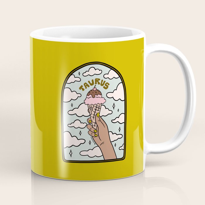 Taurus Ice cream Coffee Mug Gallery Image 1