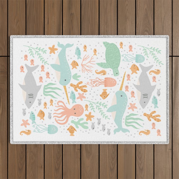Under the Sea Outdoor Rug Gallery Image 1