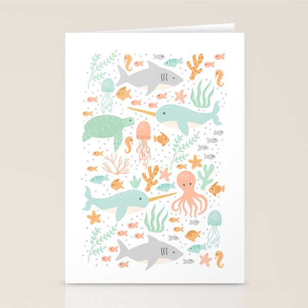 Under the Sea Stationery Card Gallery Image 2