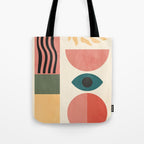 Geometric Shapes 253 Tote Bag Gallery Image 1