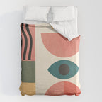 Geometric Shapes 253 Duvet Cover Gallery Image 6