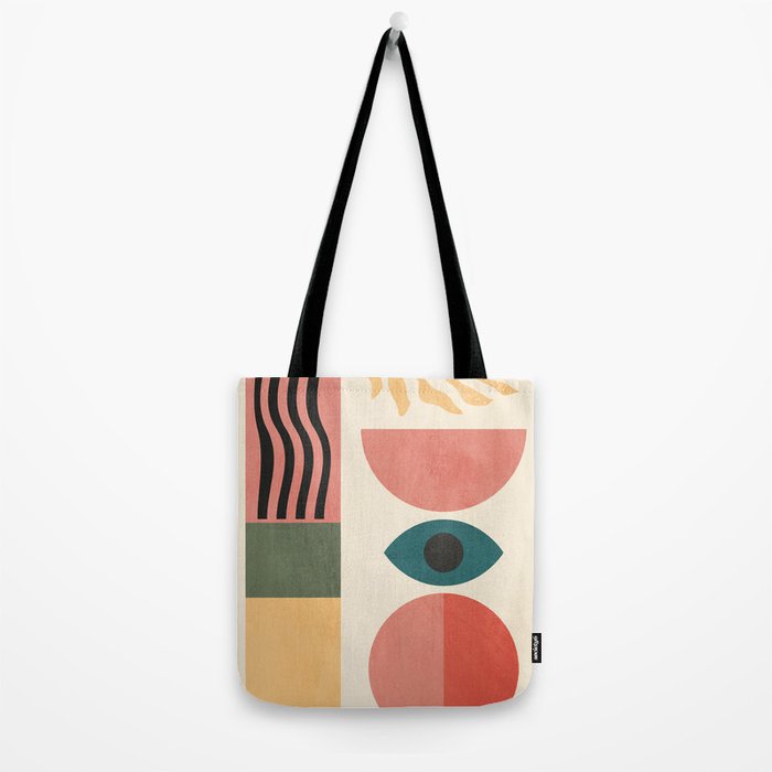 Geometric Shapes 253 Tote Bag Gallery Image 2