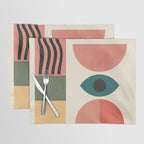 Geometric Shapes 253 Placemat Gallery Image 1