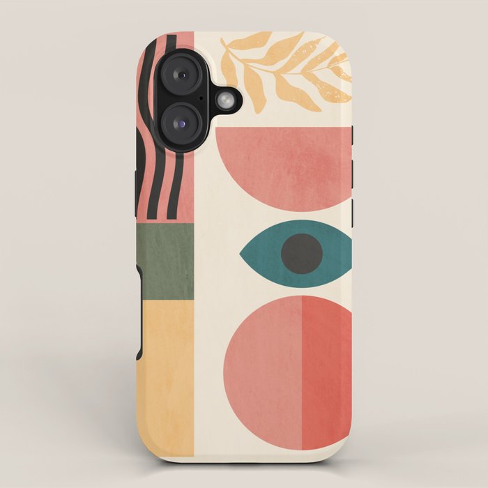 Geometric Shapes 253 iPhone Case Gallery Image 1