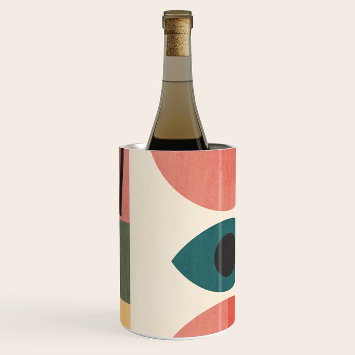 Geometric Shapes 253 Wine Chiller