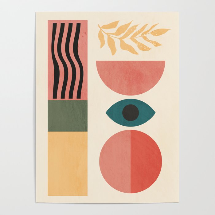 Geometric Shapes 253 Poster Gallery Image 4