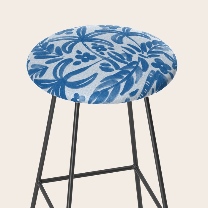 Tropical Palms Breeze Stool Gallery Image 2