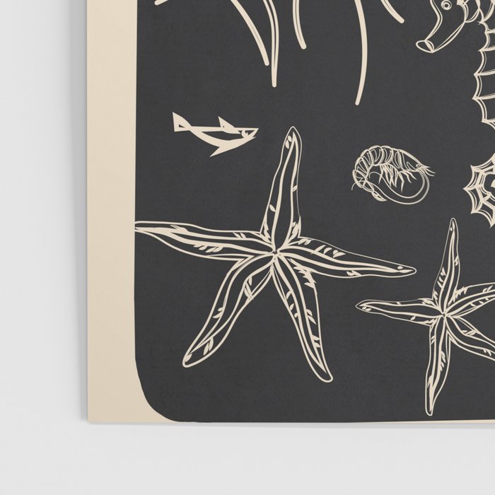 Minimal Sea Life 1 Poster Gallery Image 3