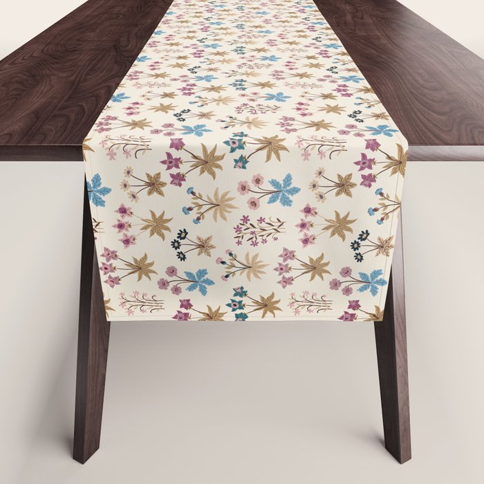Winter Botanica - Tapestry In Cream Table Runner Gallery Image 1