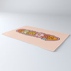 Cancer Zodiac Doodle Letters Rug Gallery Image 3