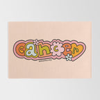 Cancer Zodiac Doodle Letters Rug Gallery Image 2