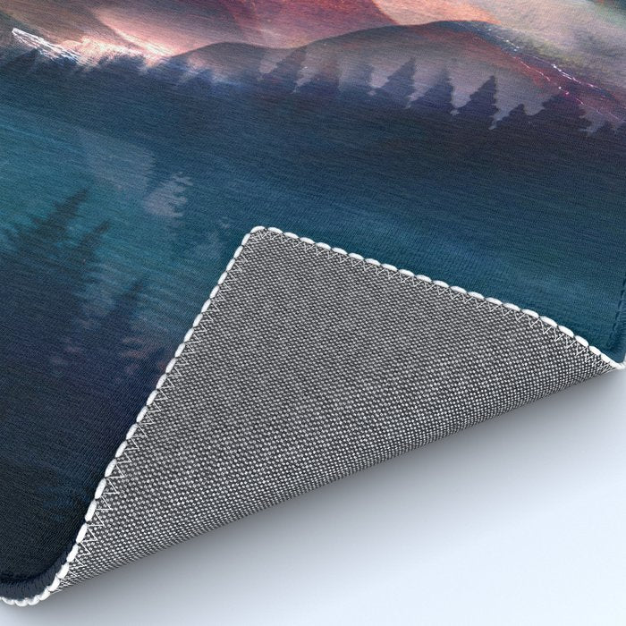 Mountain Lake Under the Stars Rug Gallery Image 4