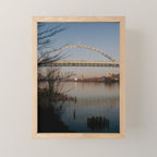 Fremont Bridge Portland Mini Art Print Gallery Image 1