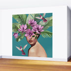Hummingbird Whispers Wall Mural Gallery Image 2