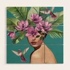 Hummingbird Whispers Wood Wall Art Gallery Image 1