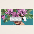 Hummingbird Whispers Desk Mat Gallery Image 1