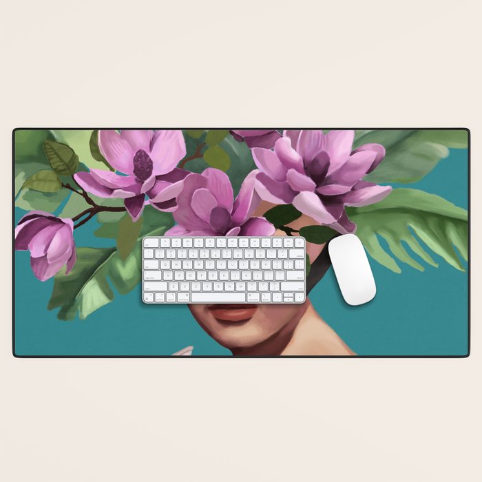 Hummingbird Whispers Desk Mat Gallery Image 1