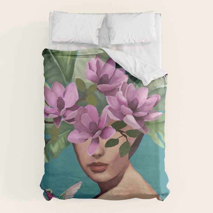 Hummingbird Whispers Duvet Cover Gallery Image 6