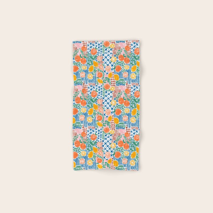 Mediterranean Fusion Citrus Bath Towel Gallery Image 1