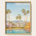 Palm Springs Motel Pool Serving Tray Gallery Image 1