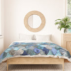 Mermaid Ocean Blue Pattern Duvet Cover Gallery Image 3