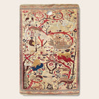 Heriz Azerbaijan Northwest Persian Silk Animal Rug Print Cutting Board Gallery Image 1