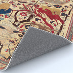 Heriz Azerbaijan Northwest Persian Silk Animal Rug Print Rug Gallery Image 4