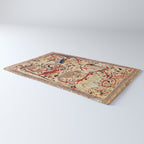 Heriz Azerbaijan Northwest Persian Silk Animal Rug Print Rug Gallery Image 3