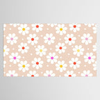 Seventies Daisies Pattern Tablecloth Gallery Image 2