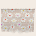 Seventies Daisies Pattern Wall Hanging Gallery Image 1