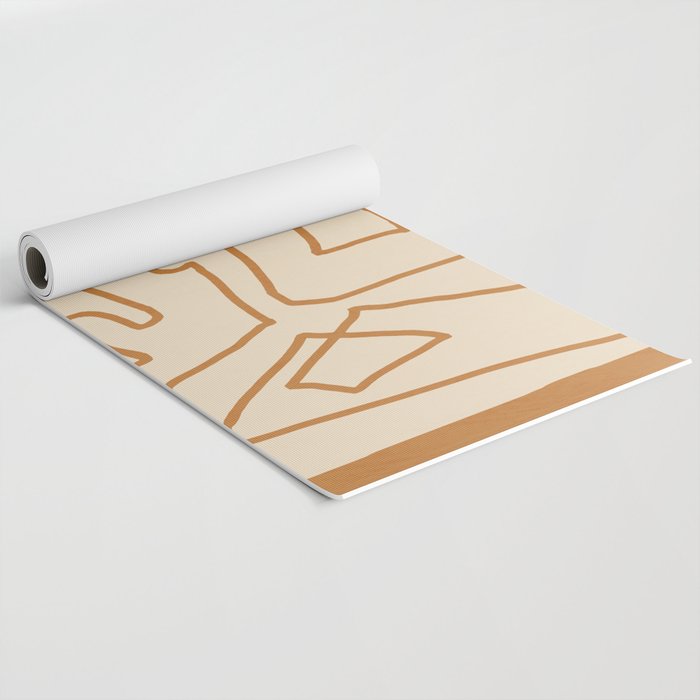 Abstract line art/3 Yoga Mat Gallery Image 2