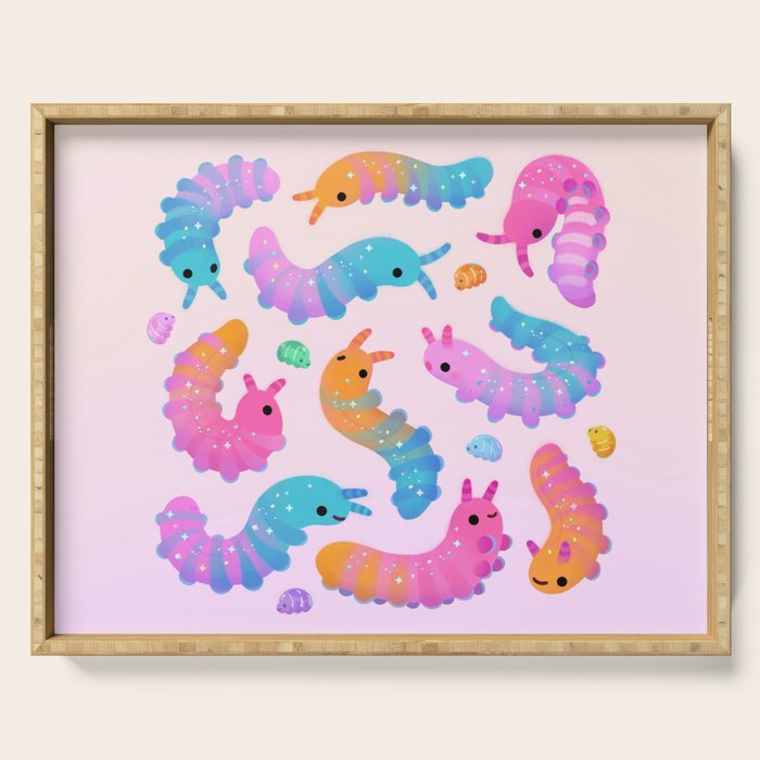 Sour velvet worm and Gummy water bear Serving Tray Gallery Image 1
