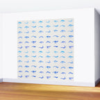 Mascara Envy - Blue OmbrÃ© Palette Wall Mural Gallery Image 2