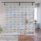 Mascara Envy - Blue OmbrÃ© Palette Wall Mural Gallery Image 1
