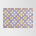 Palm Springs Orchid Tile - Pink and Cobalt Rug Gallery Image 2