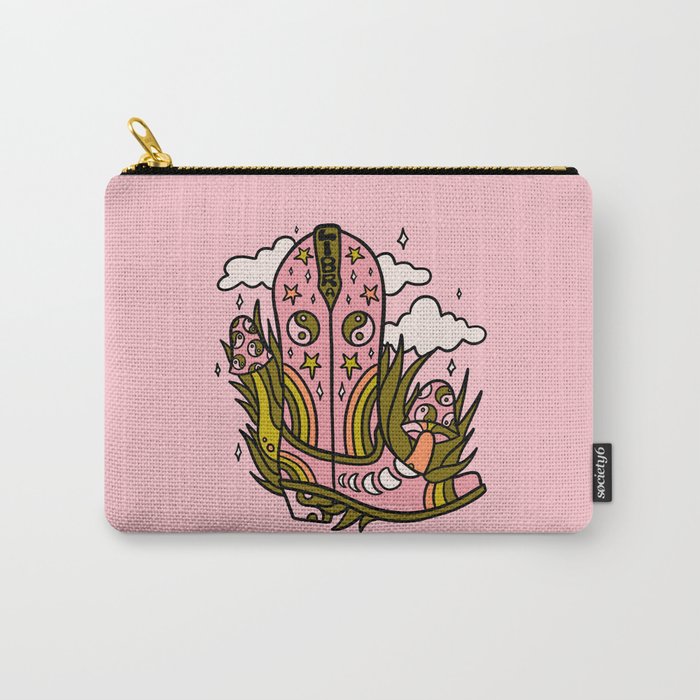 Libra Cowboy Boots Carry All Pouch Gallery Image 1